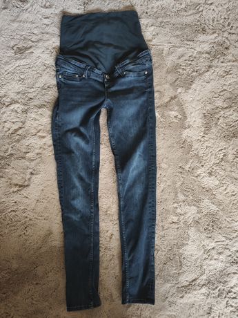 Spodnie jeansy ciążowe HM 38 M