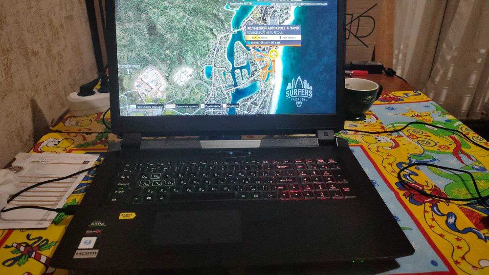 ноутбук Clevo P775TM1