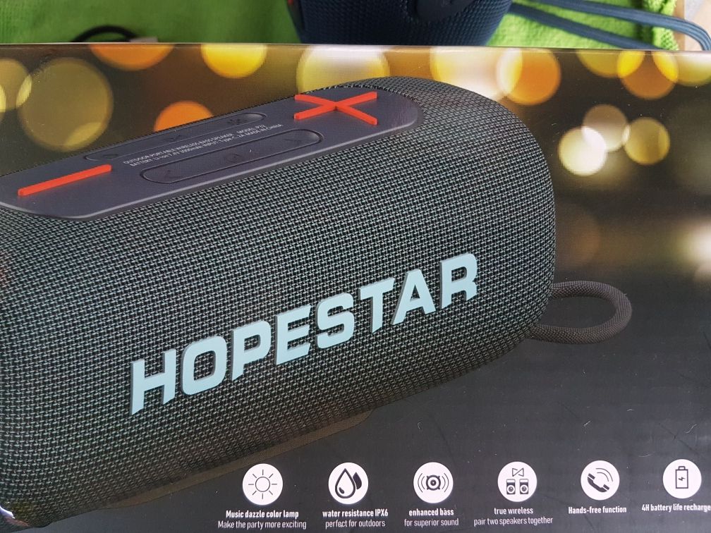 Стерео блютуз колонка Hopestar P32  bass speaker.
