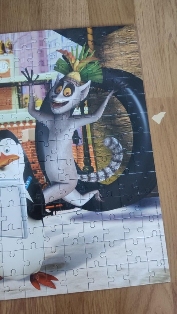 Puzzle Alexander, 260 elementów, Pingwiny z Madagaskaru