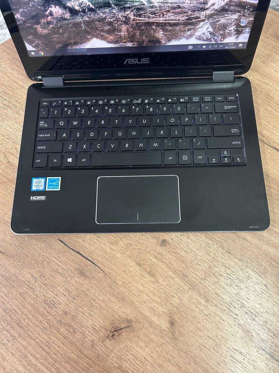 Сенсорний Asus Q303UA 13.3" FHD IPS  i5 6200U 8Gb SSD 480Gb