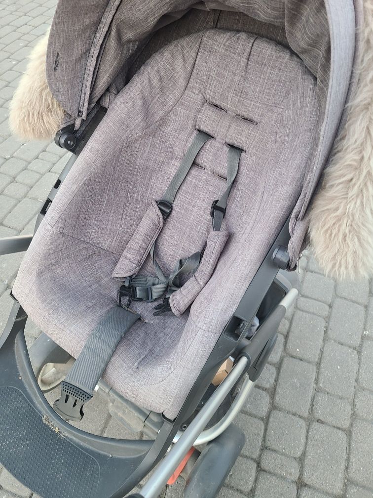 Коляска stokke crusi 3 в 1  + парасолька від сонця