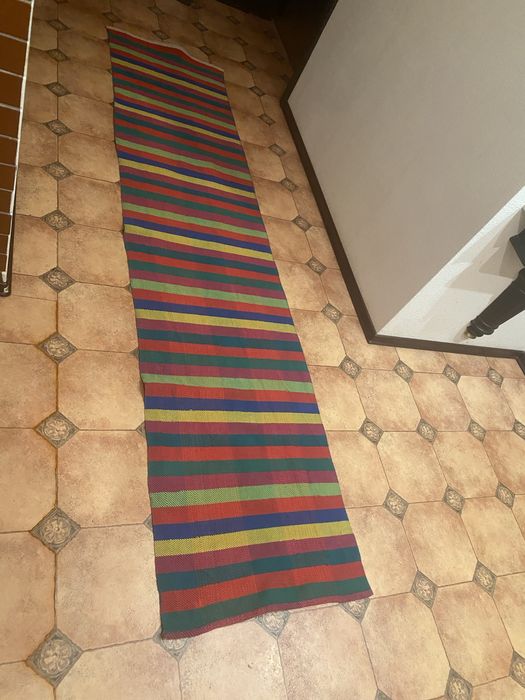 Тканая дорожка х/б ретро