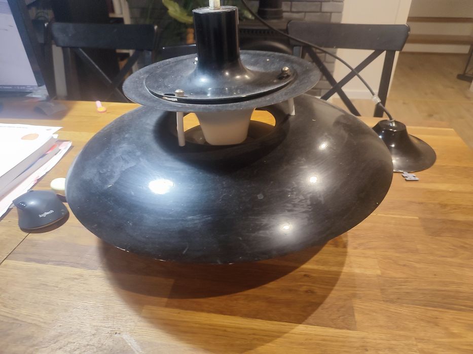 Lampa ph5 duża czarna