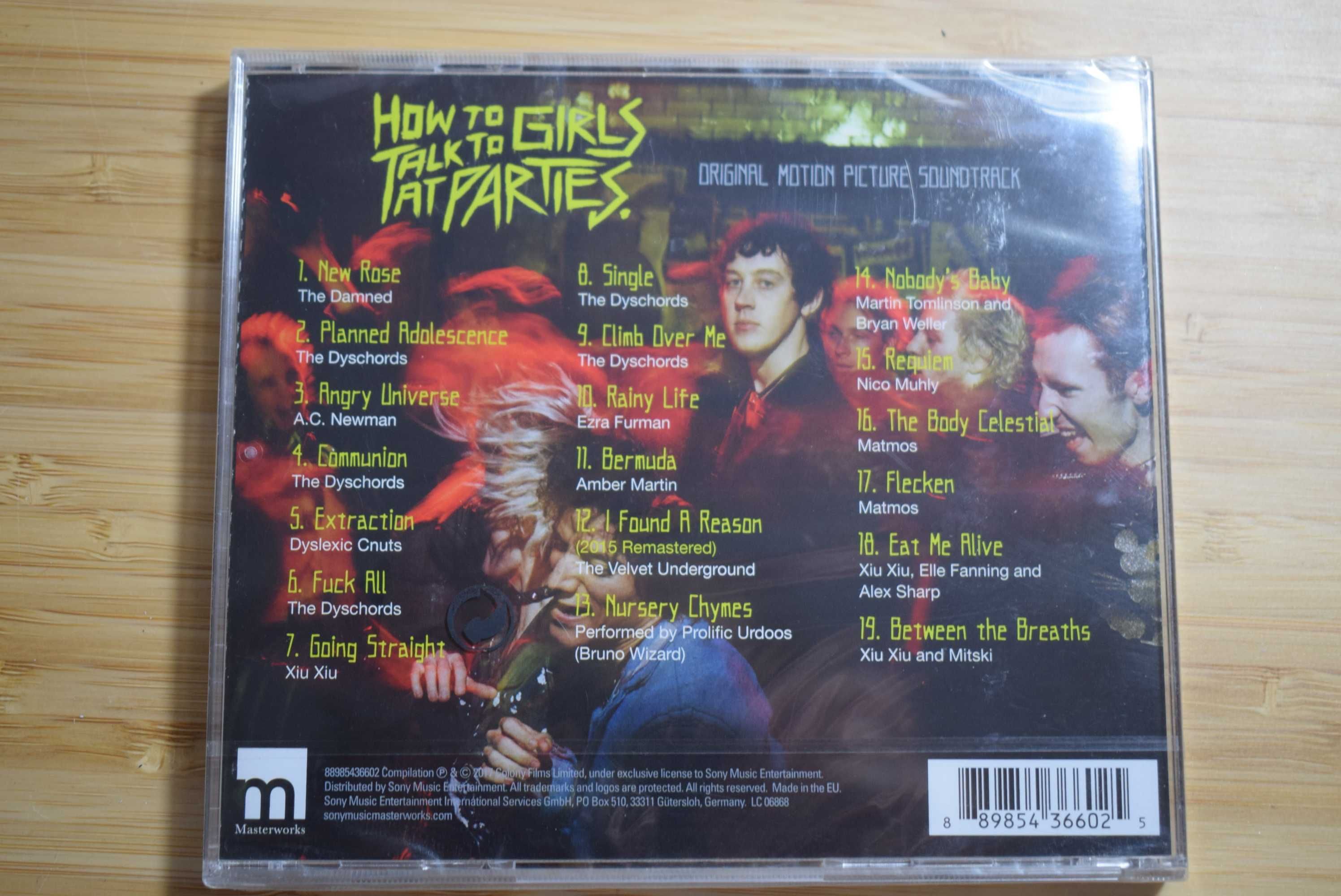 How To  Talk To Girls At Parties  Original Motion Picture Sound CD