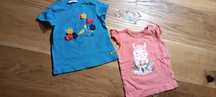 T-shirt bluzki z krótkim dla dziewczynki 74 coccodrillo Lidl