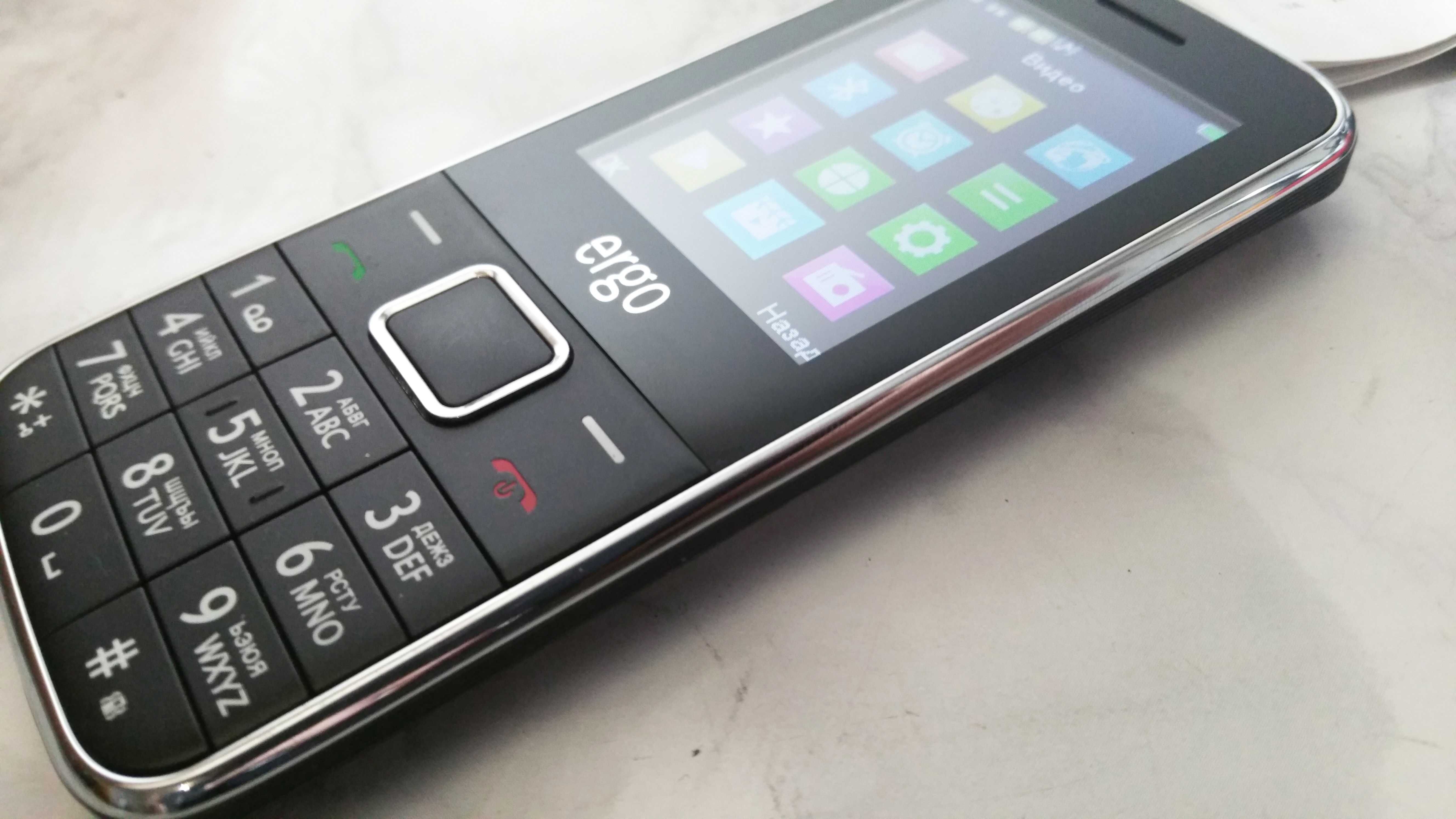Телефон Ergo f240 Pulse Dual Sim Black