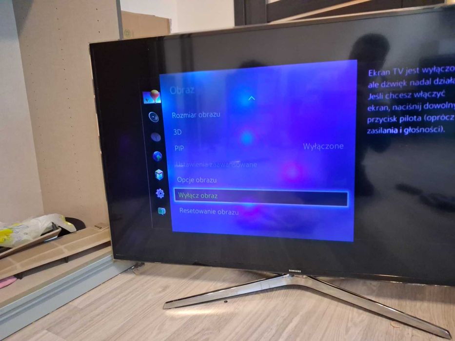 Telewizor Samsung 48 Cali , uszkodzony , plamki