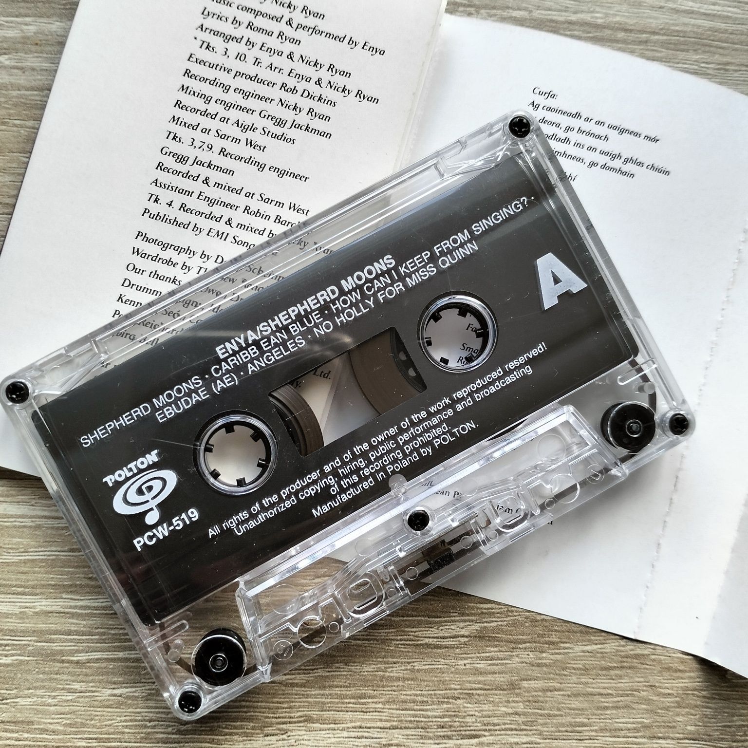 Kaseta magnetofonowa Enya