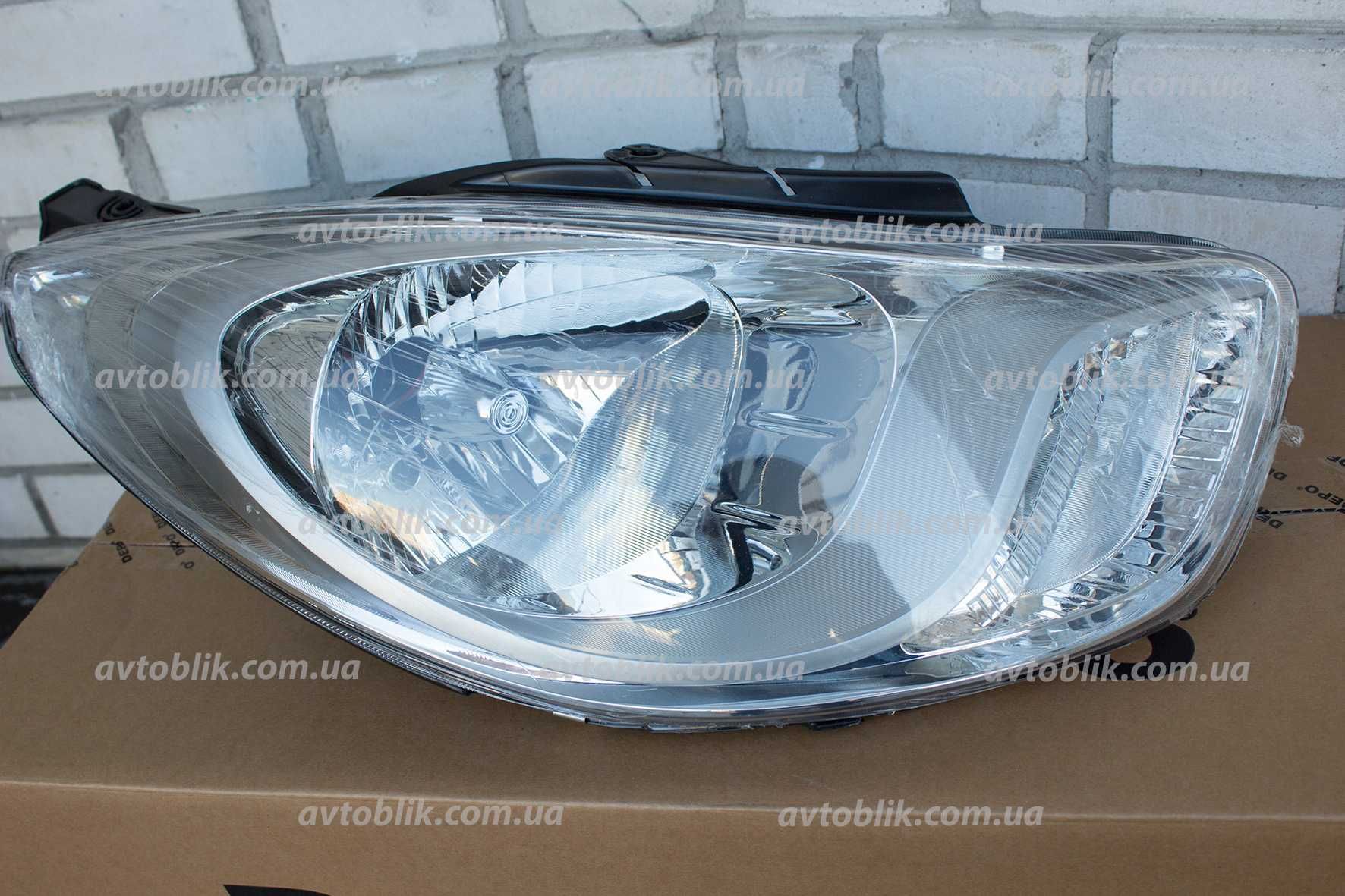 Передняя фара Hyundai Sonata, Elantra, Accent, Getz, Matrix, i10, i30
