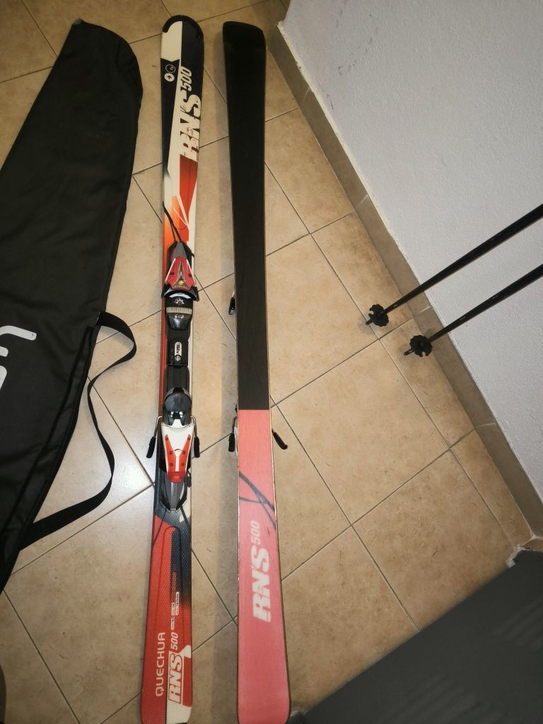 Skis Quechua RNS500 c/ Saco de transporte