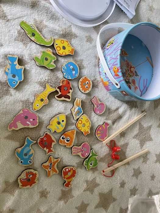 gra łowienie rybek na magnes 22 el