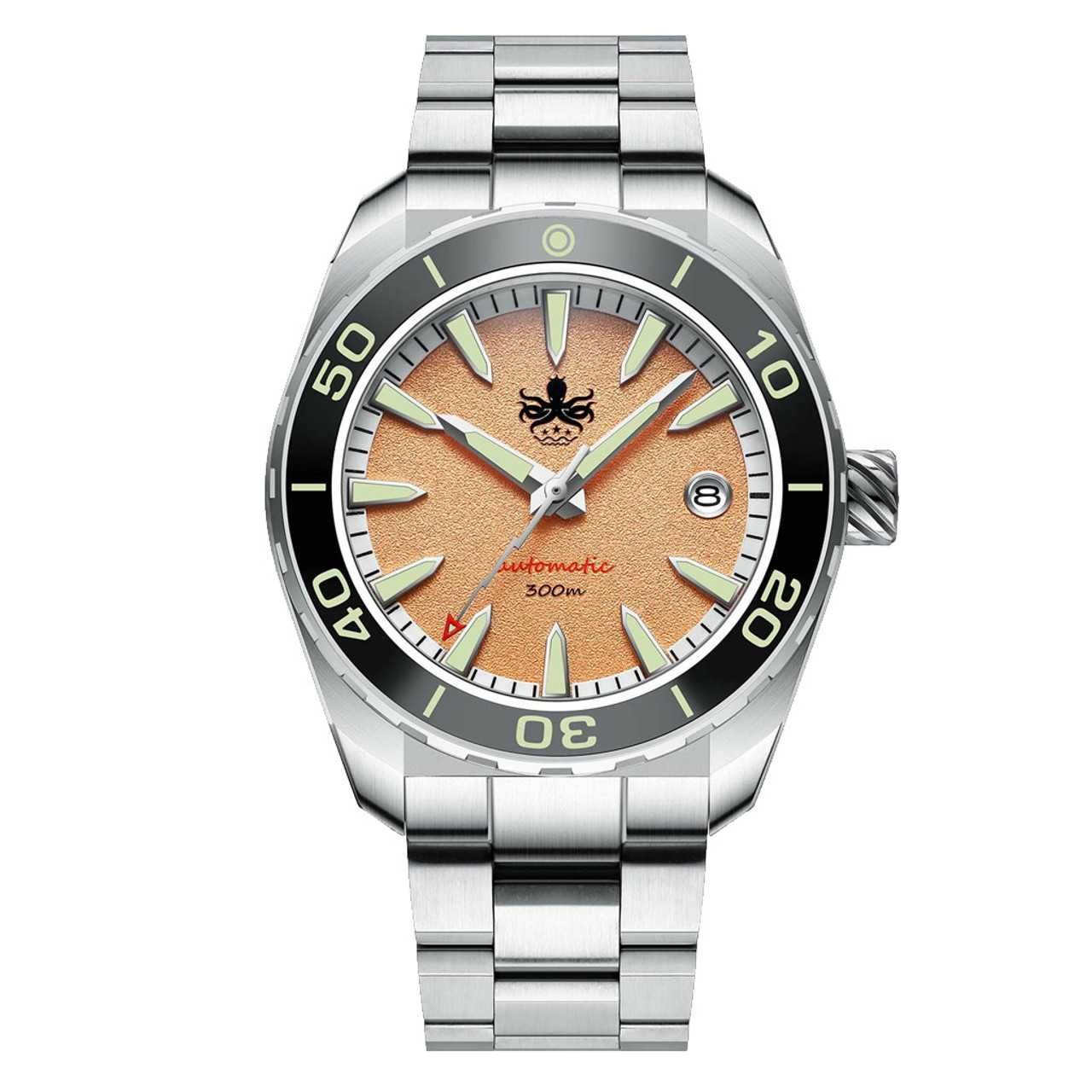 Zegarek PHOIBOS PROTEUS PY024G 300m pełny set nowy w foliach automat
