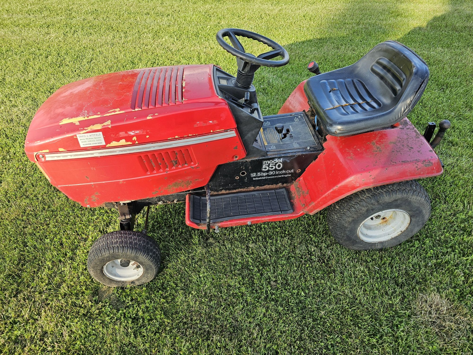 Traktorek MTD 550 12,5KM