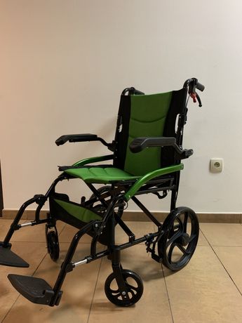 Wózek inwalidzki składany 10kg lekki