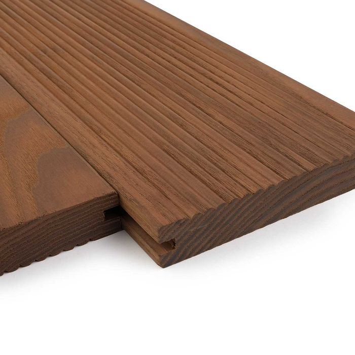 Терасна дошка із деревени термоясеня