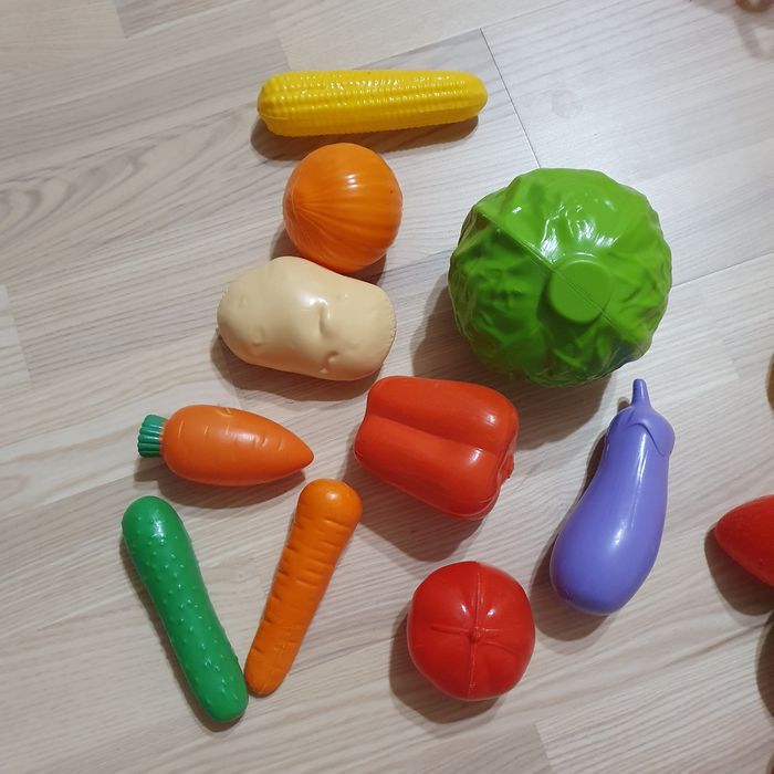 Іграшки на 1-2-3-4 роки: набір супермаркет: візочок+корзина маркет