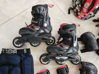 Комплект снаряги та ролики Rollerblade, р. 28-32