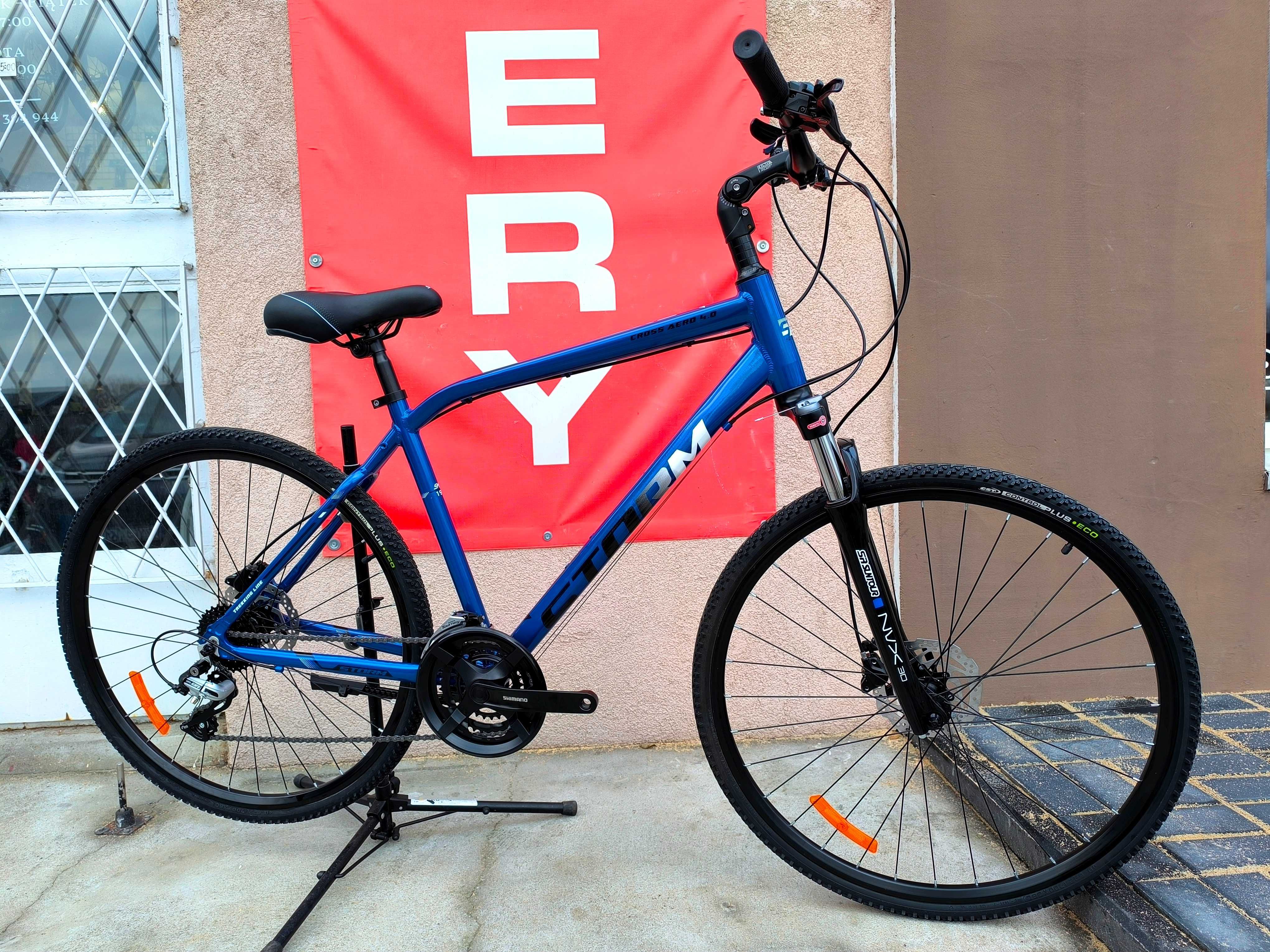 NOWY STORM CROSS AERO 4.0 Man Roz. 19" *Koła 28* HYDRAULIKA Crossowy!