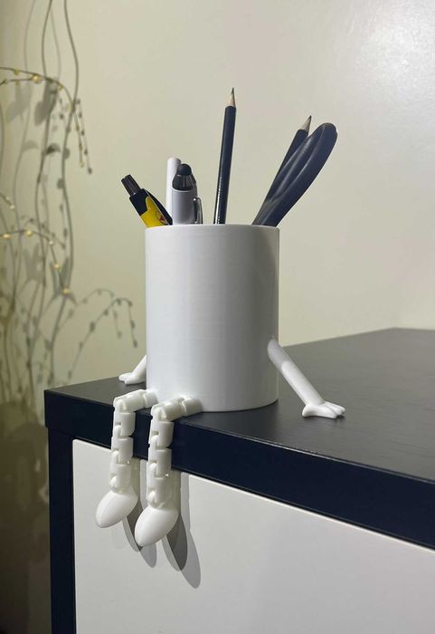 Porta canetas impresso em 3D!!