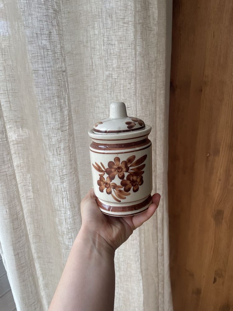 Cukiernica pojemnik na herbatę włocławek fajans koło