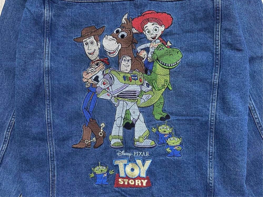 Джинсова куртка Disney store toy story 25th
