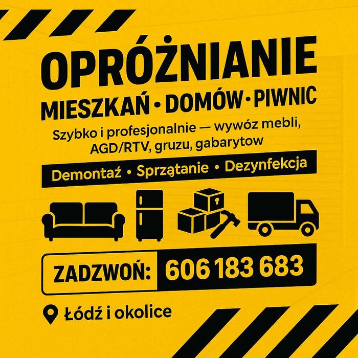 Opróżnianie Mieszkań, Domów i Pomieszczeń - Szybko i Profesjonalnie!