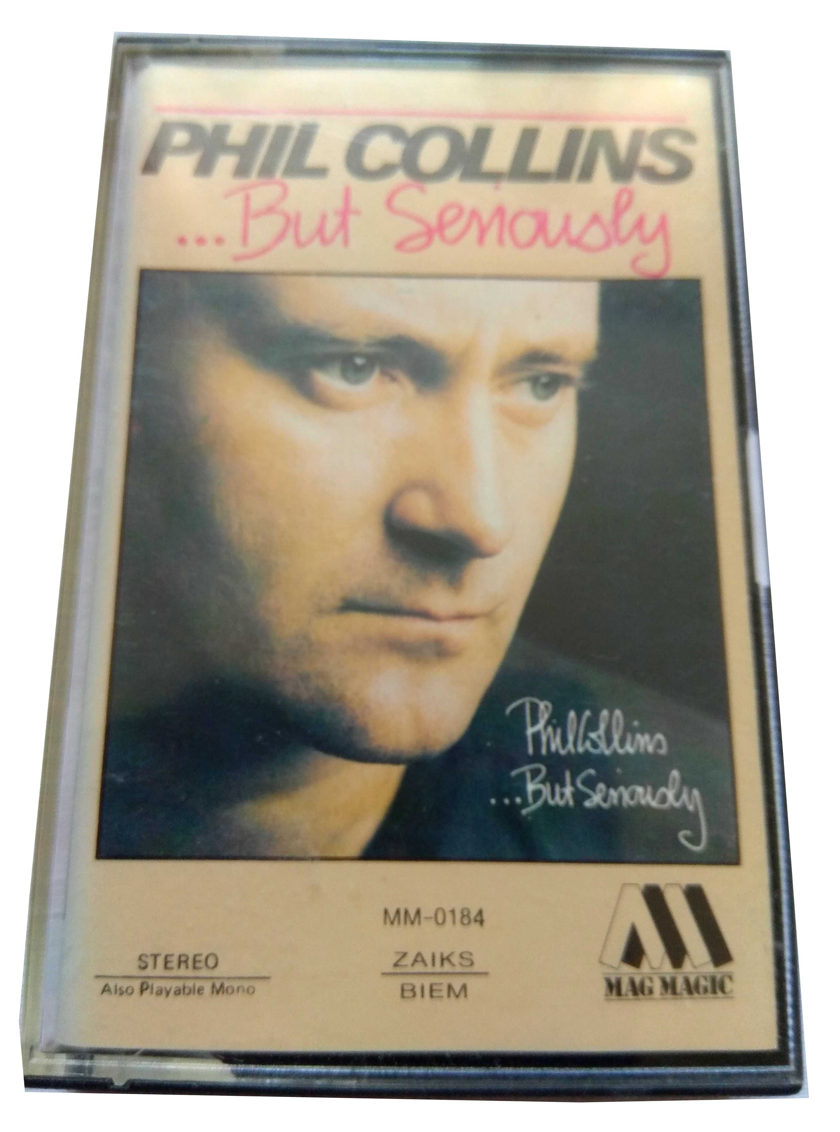 Kaseta magnetofonowa - Phil Collins - But Seriously (1990r.)