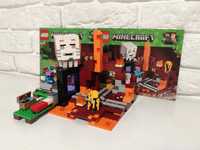 Lego Minecraft 21143 Portal do Netheru