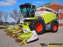 Claas Jaguar 950 4WD + Orbis 750  Sieczkarnia polowa, samojezdna, napę, Auto Pilot, Auto Contour, kamera