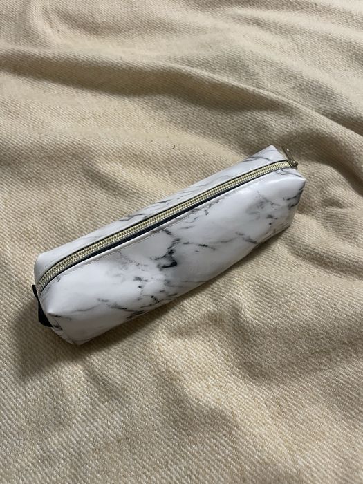 piórnik szkolny marmur mini kosmetyczka