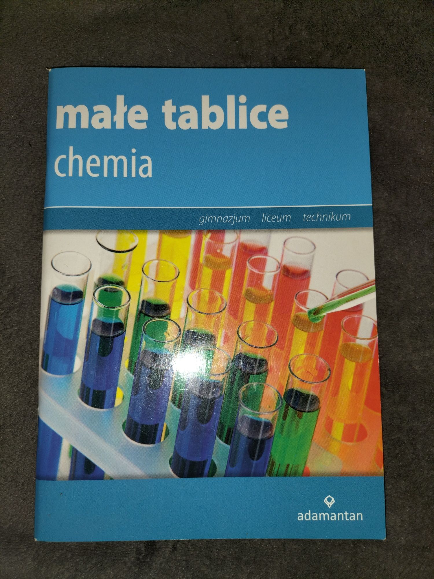 Książeczka mała tablica na chemię