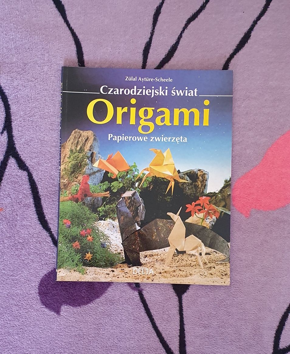 Książka Czarodziejski Origami papierowe zwierzęta