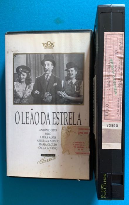 03 VHS - Filmes Português. (ORIGINAL)