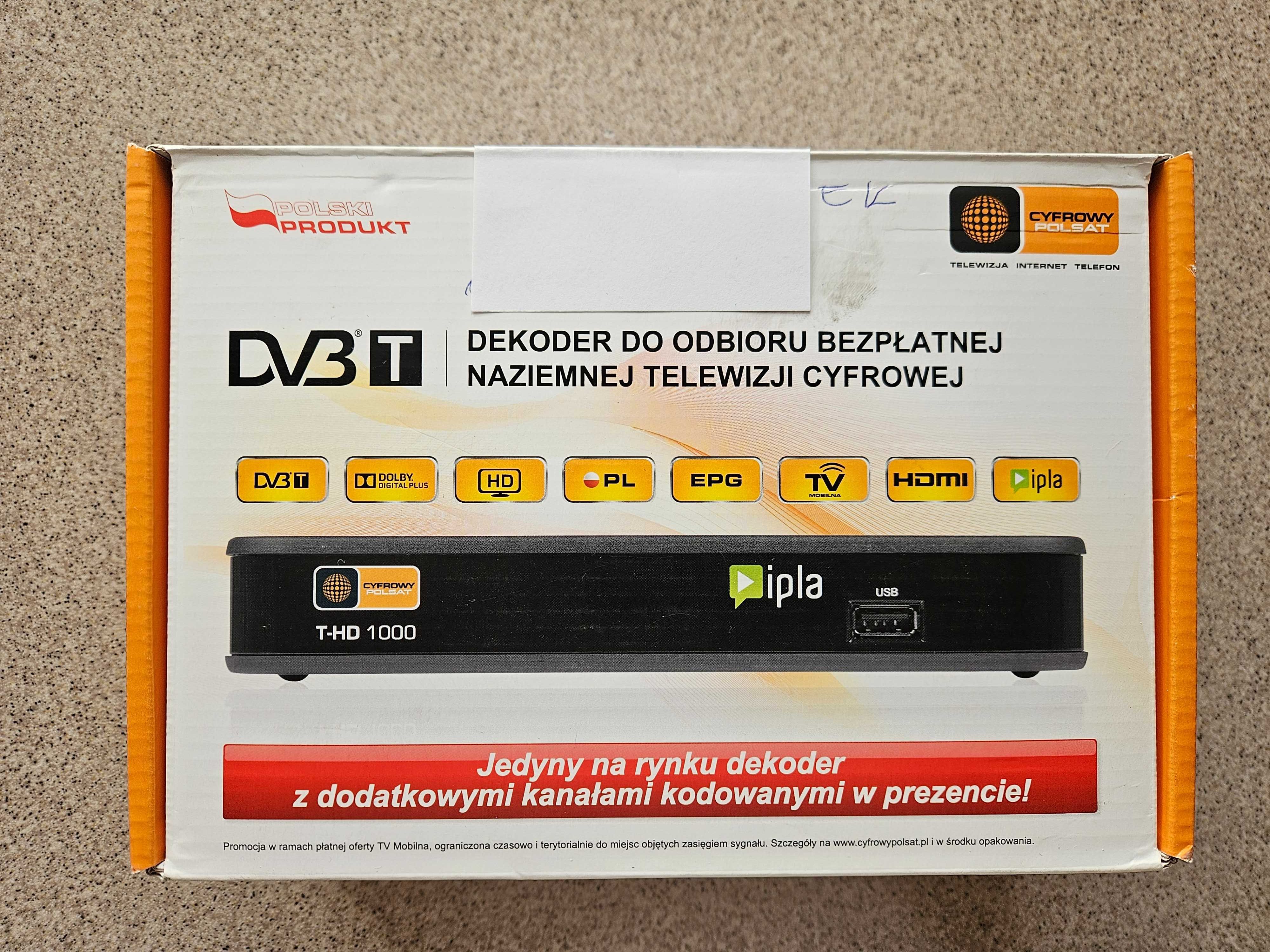 Dekoder do odbioru naziemnej TV cyfrowej