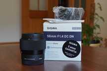 [COMO NOVA] Lente Sigma 56mm f/1.4 - Sony E-Mount