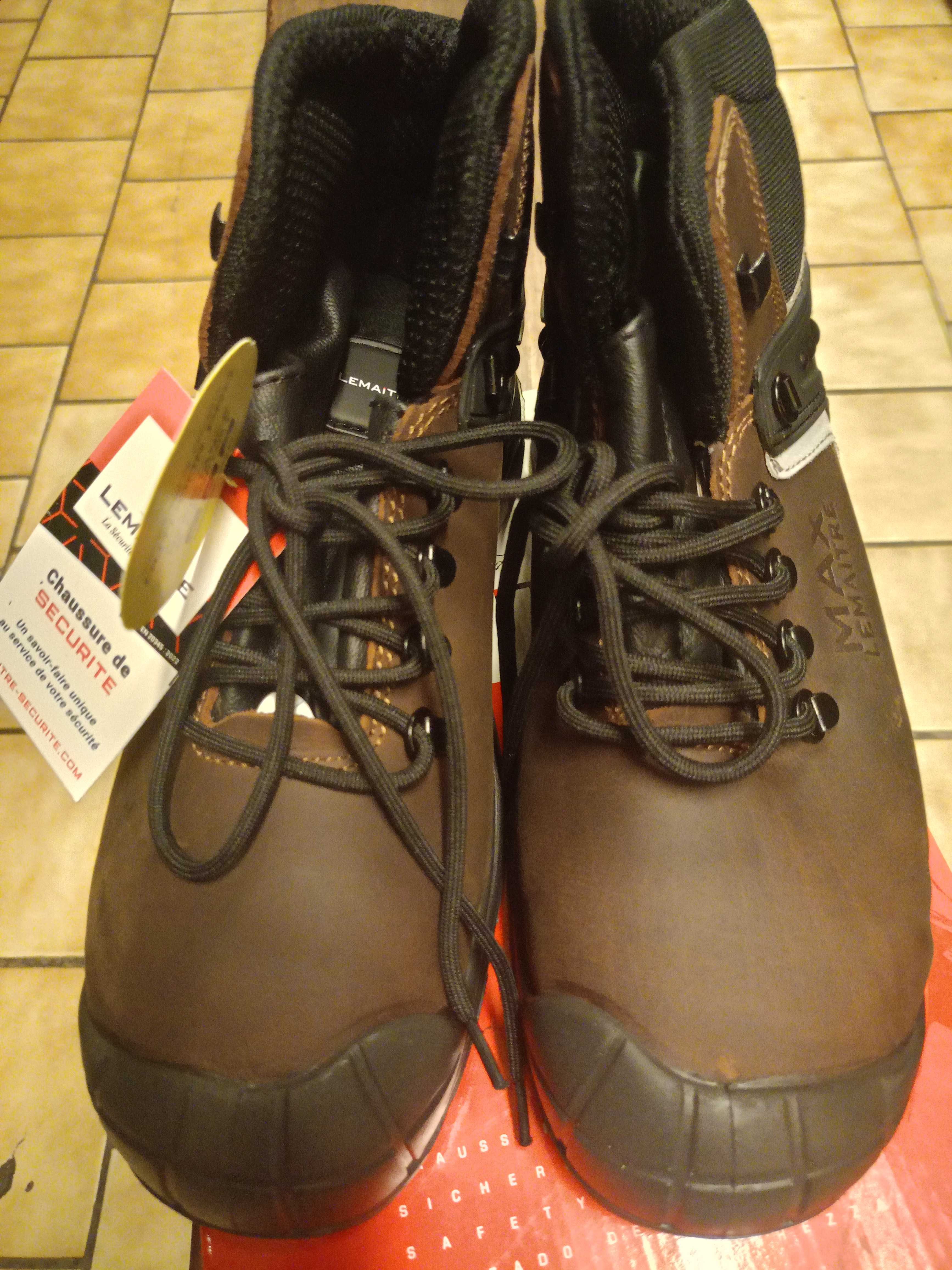 Lemaitre BUTY ROBOCZE rozmiar 42 MAX UK BROWN 2.0 S3 SRC
