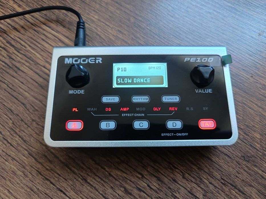 Mooer PE100 - Kieszonkowy multiefekt gitarowy