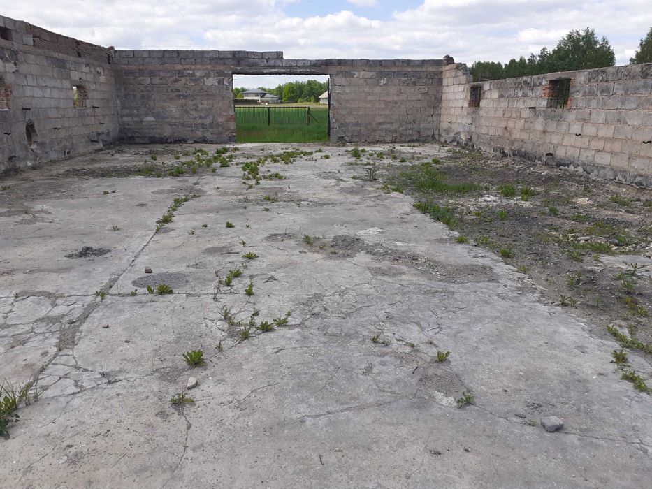 Wynajmę kurnik po spaleniu o pow. 1200m2