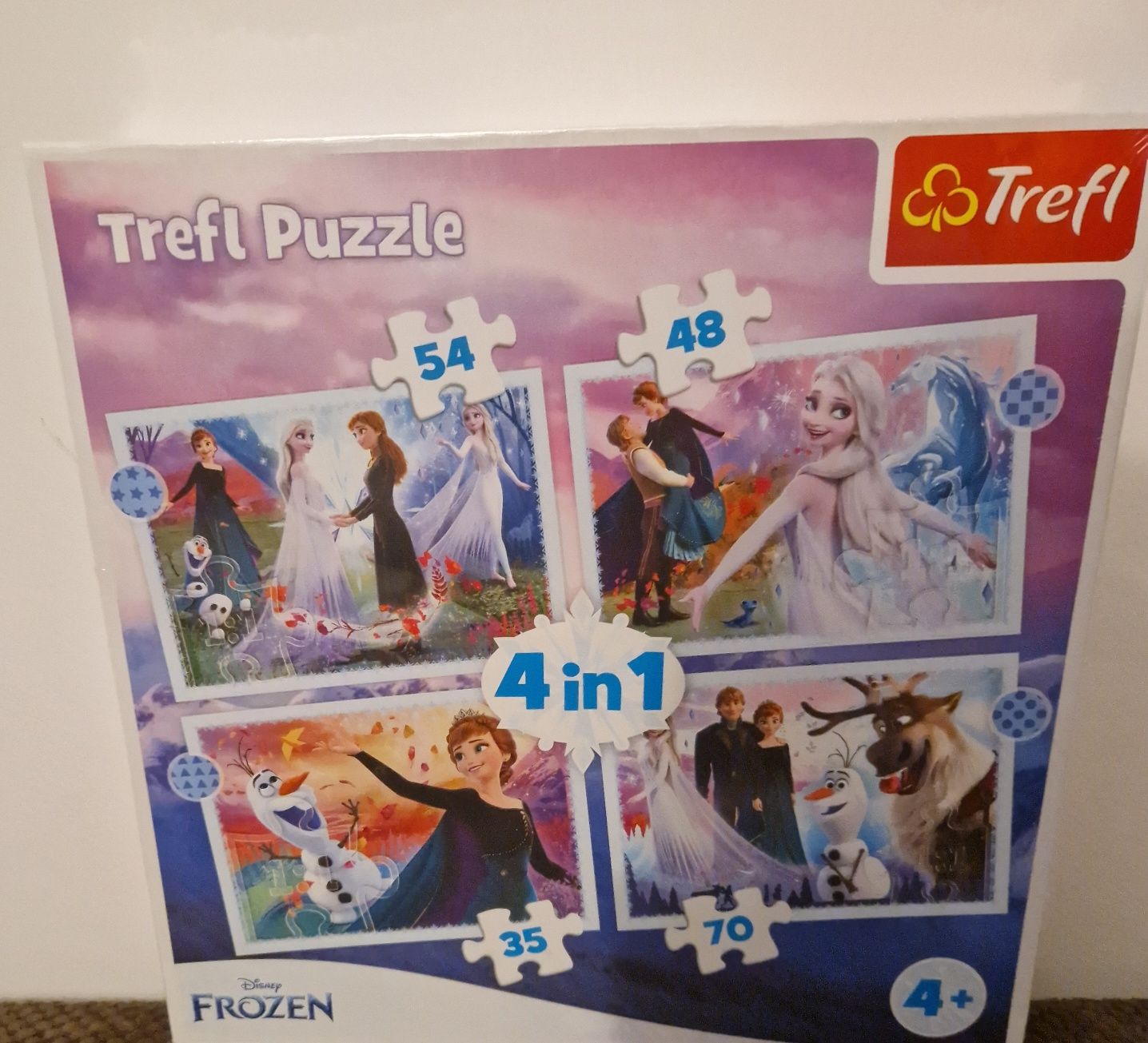 Puzzle kraina lodu 4in1 4+