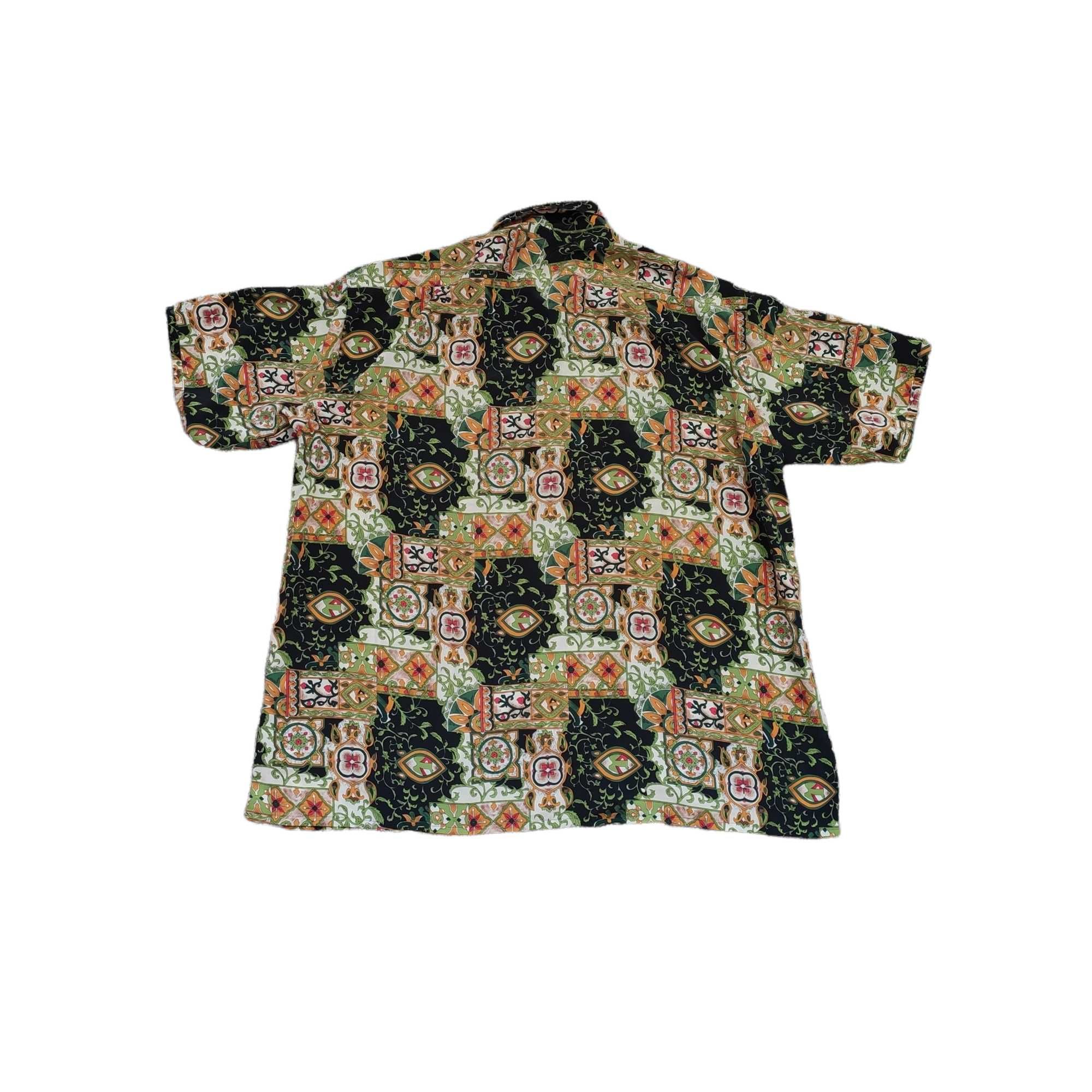 Hawajska koszula vintage,over print, rozmiar XL, stan bardzo dobry