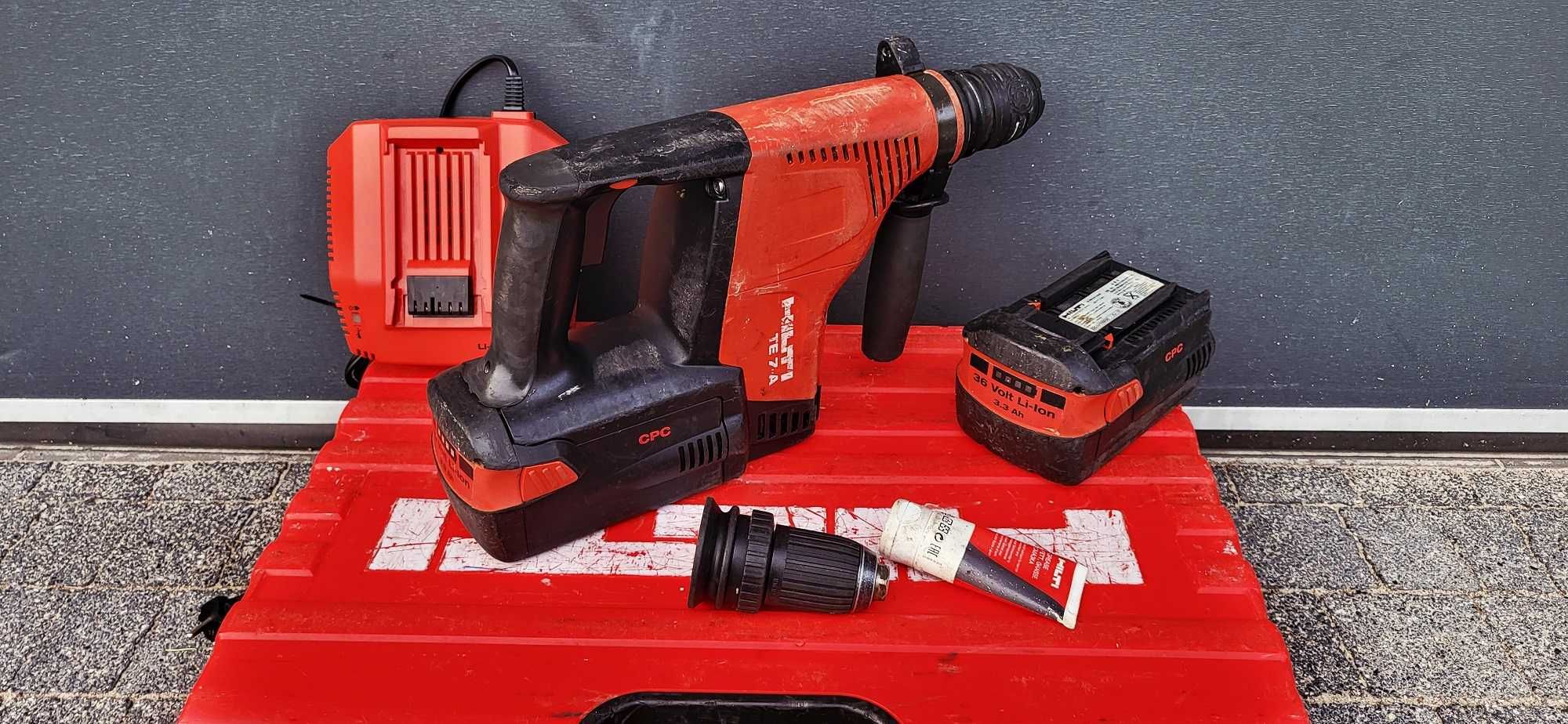 Młotowiertarka Hilti TE 7-A AKU 36V Super stan!