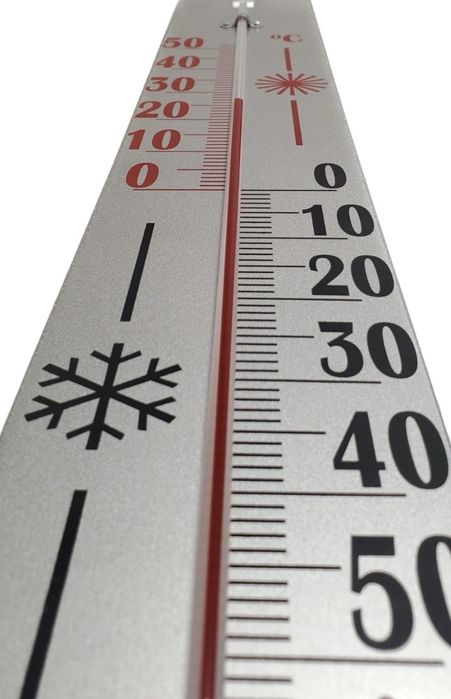 Градусник 70 см металевий