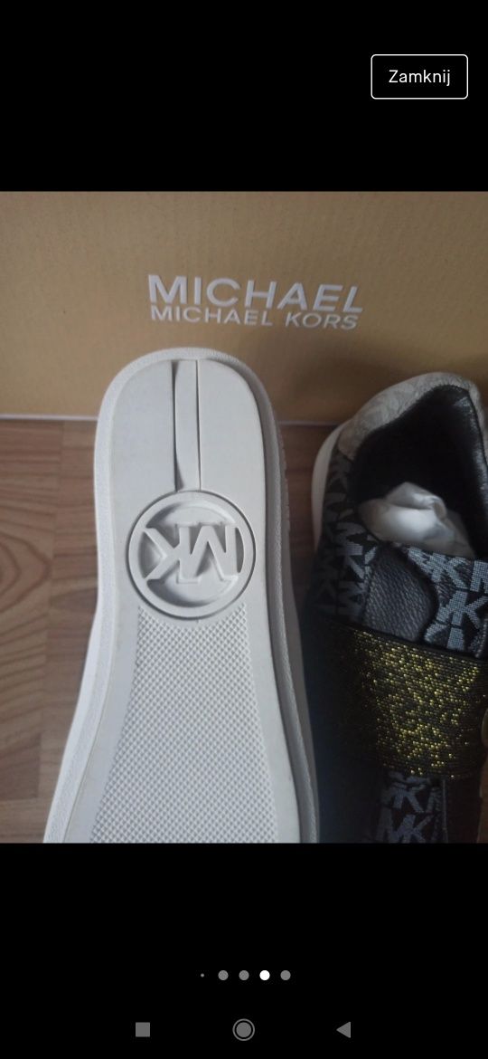 Nowe oryginalne slip on Michael Kors