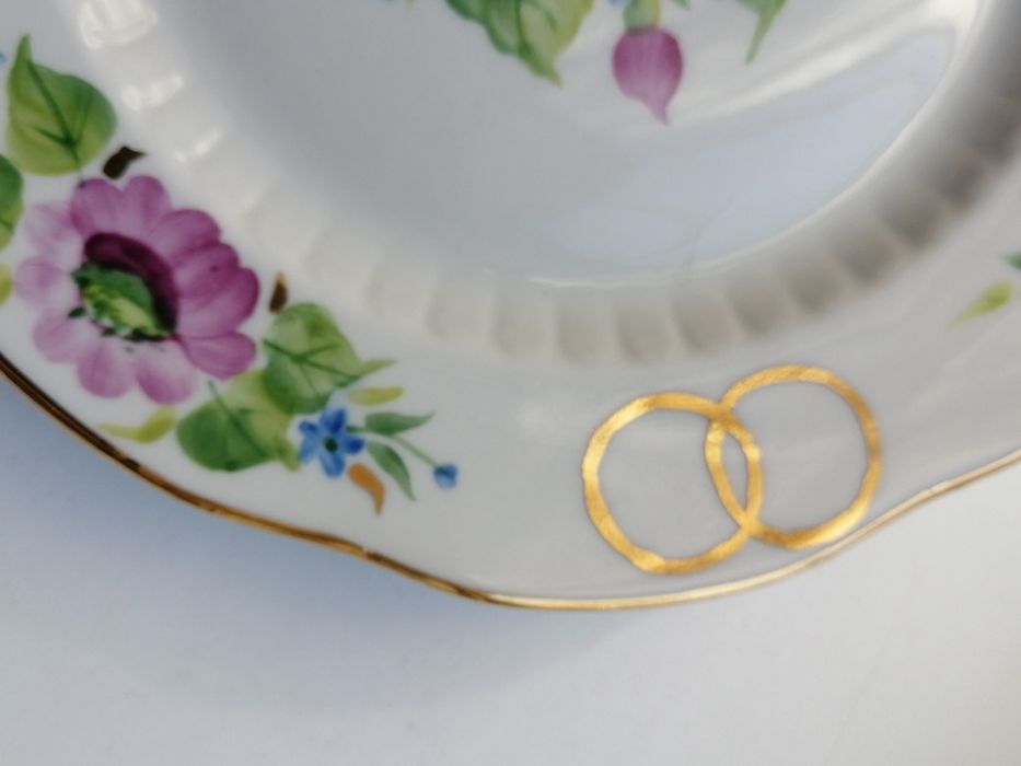 Тарелки свадебные для молодожёнов 2 шт, ПФЗ