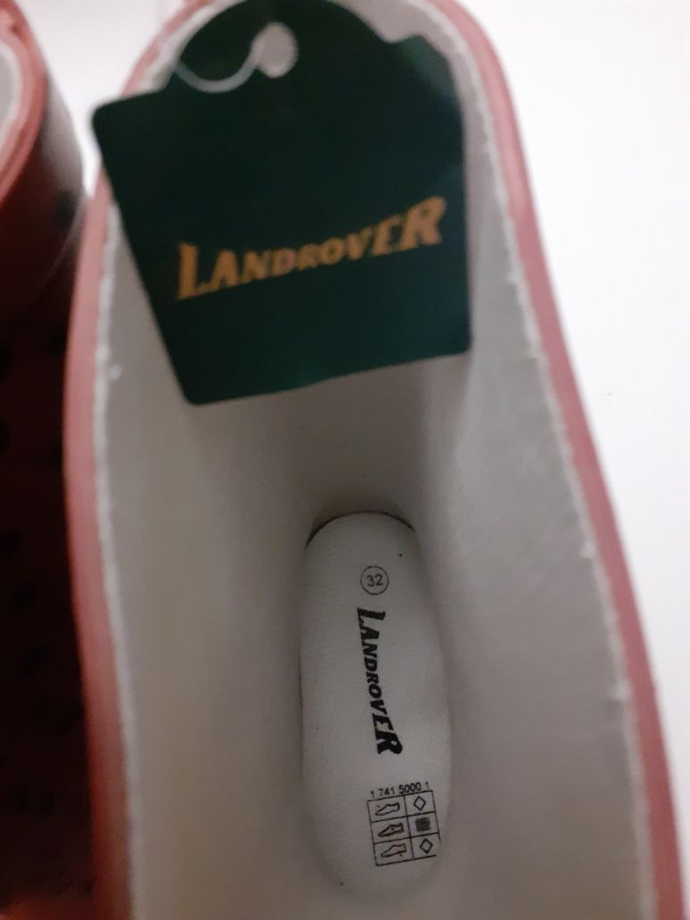 Детские резиновые сапоги Landrover размер 32