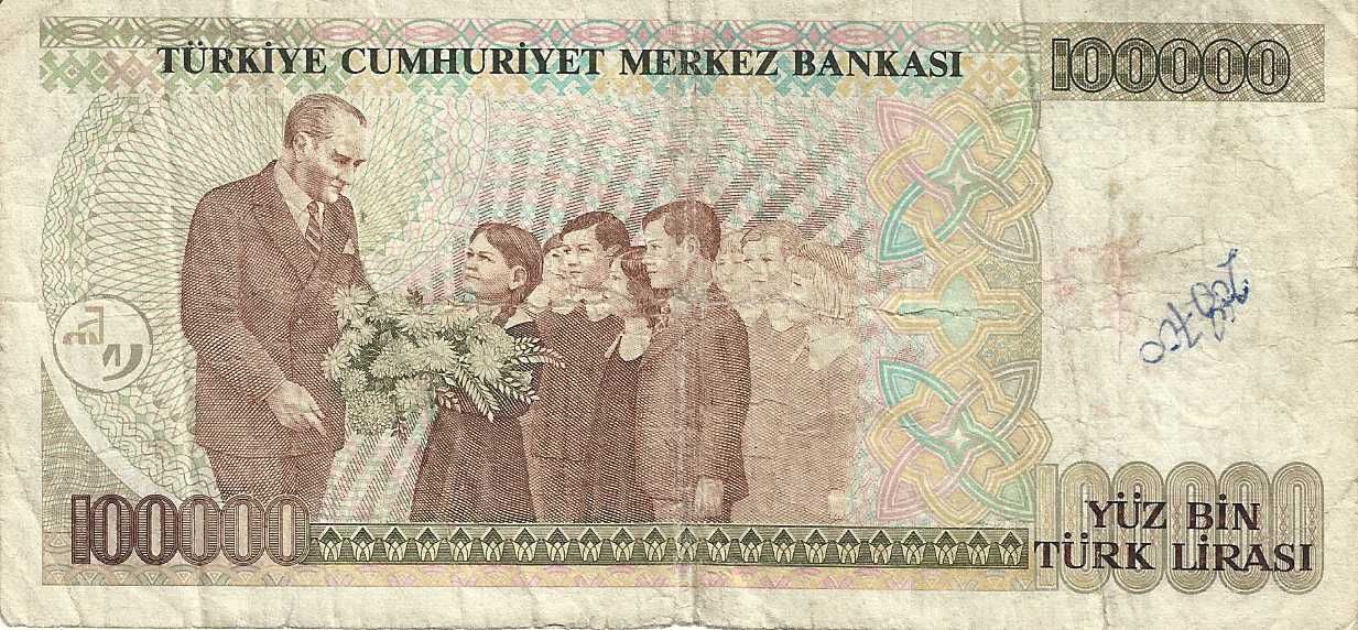 Notas antigas - Turquia
