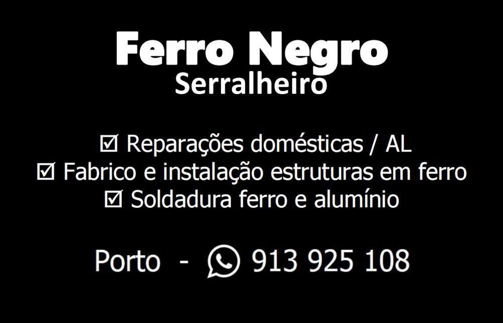 Serralheiro - Reparações domésticas - Soldador Ferro e Alumínio