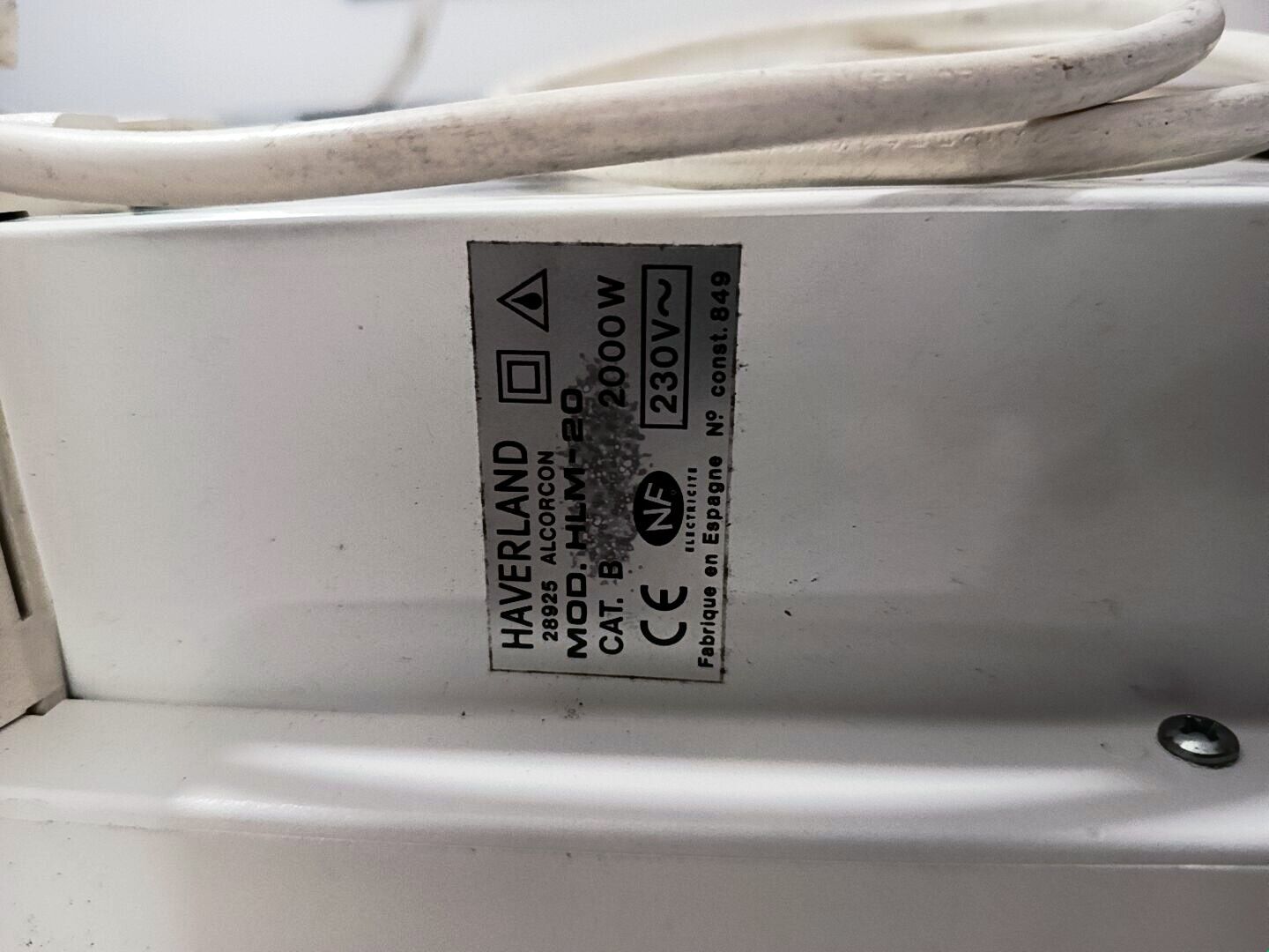 Aquecedor haverland