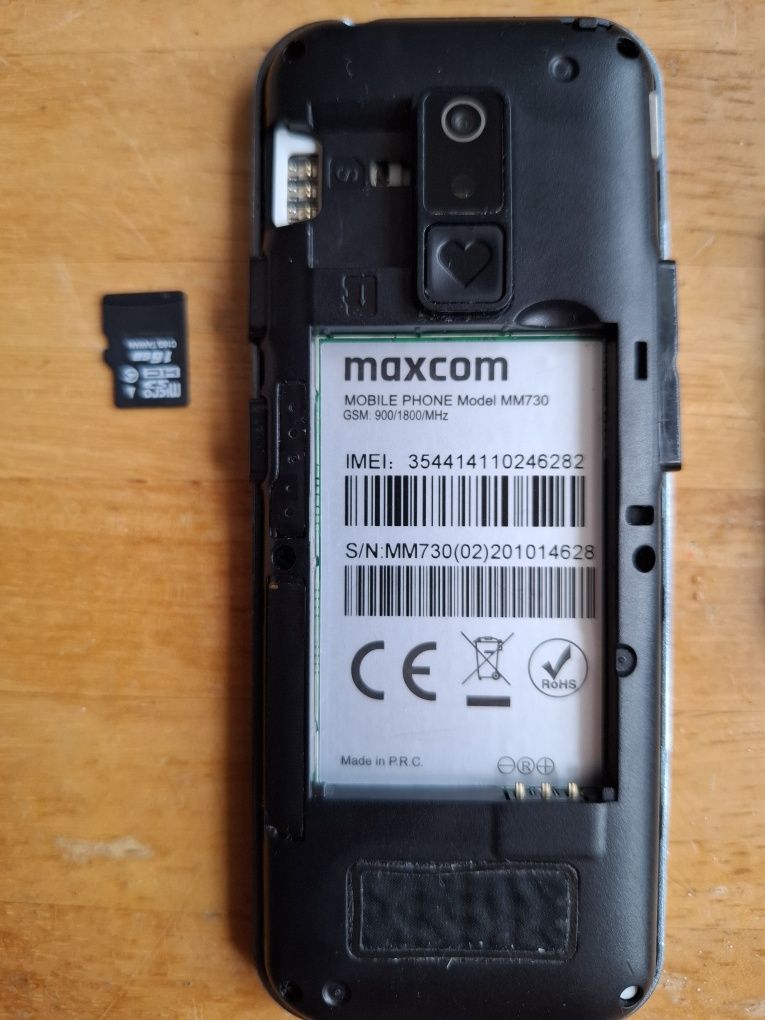 Telefon maxcom MM730. Stan bardzo dobry. 100% sprawny. Bez śladów użyt